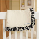 Manta Arrullo Polar Zebra Stripes