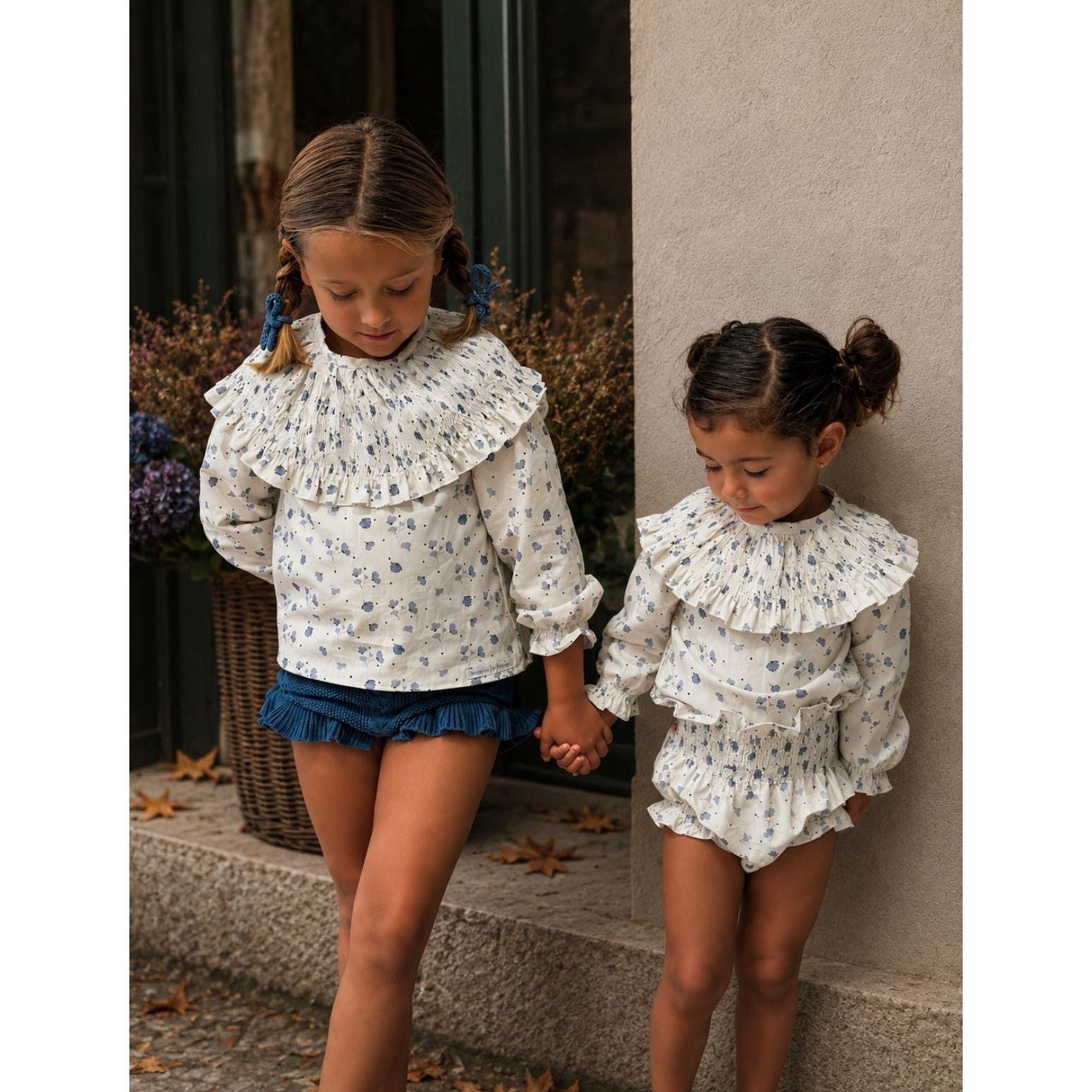 Blusa Blue Garden