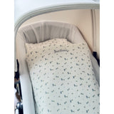 Saco Capazo Entretiempo Sweet Blue Flower
