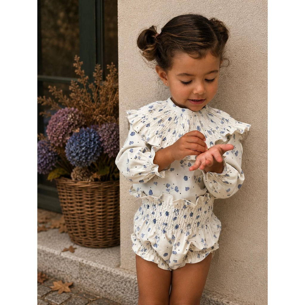 Blusa Blue Garden