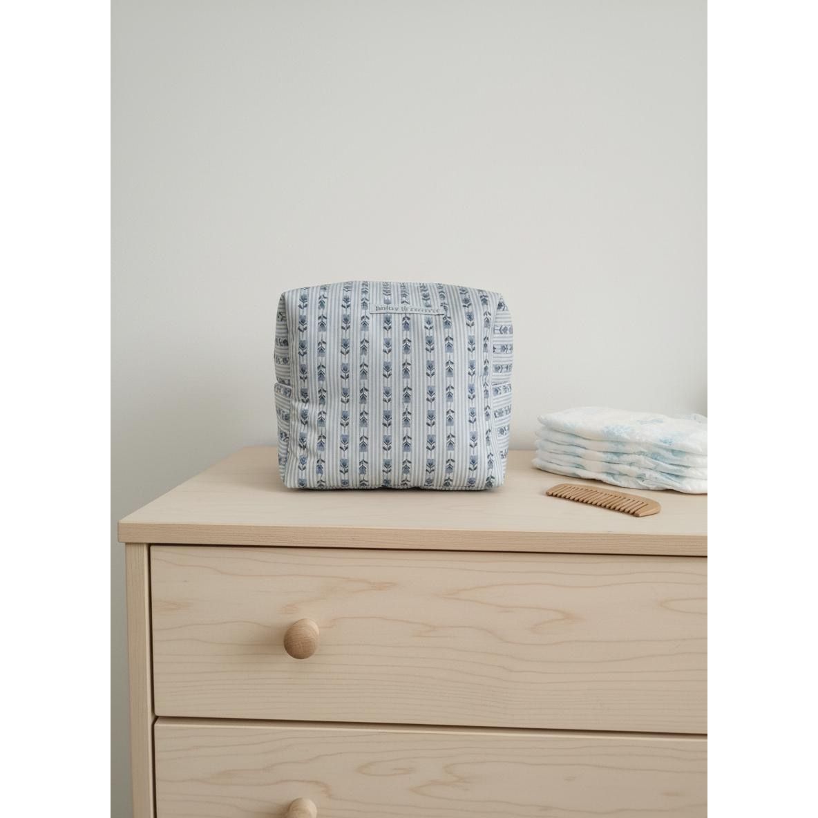 Neceser Petal Stripe Blue