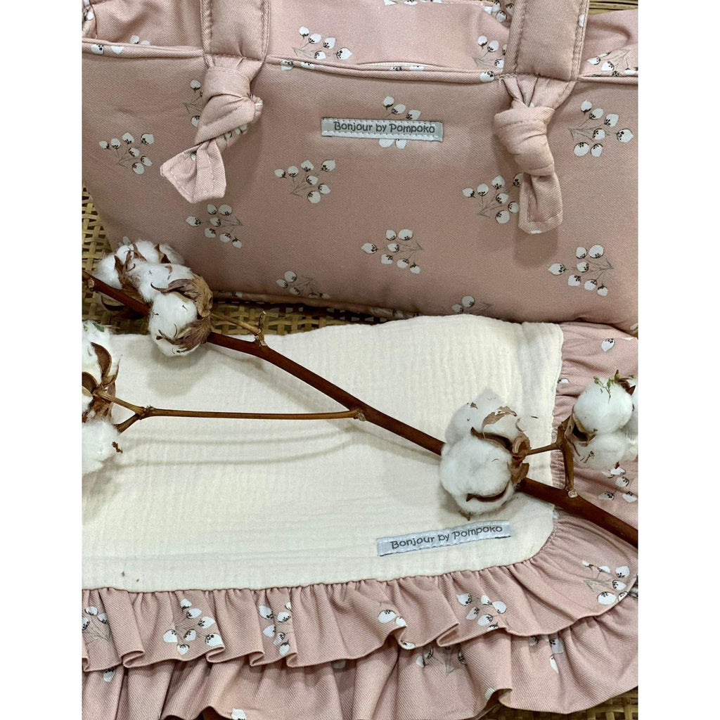 Mini Flor de Algodón Rosa