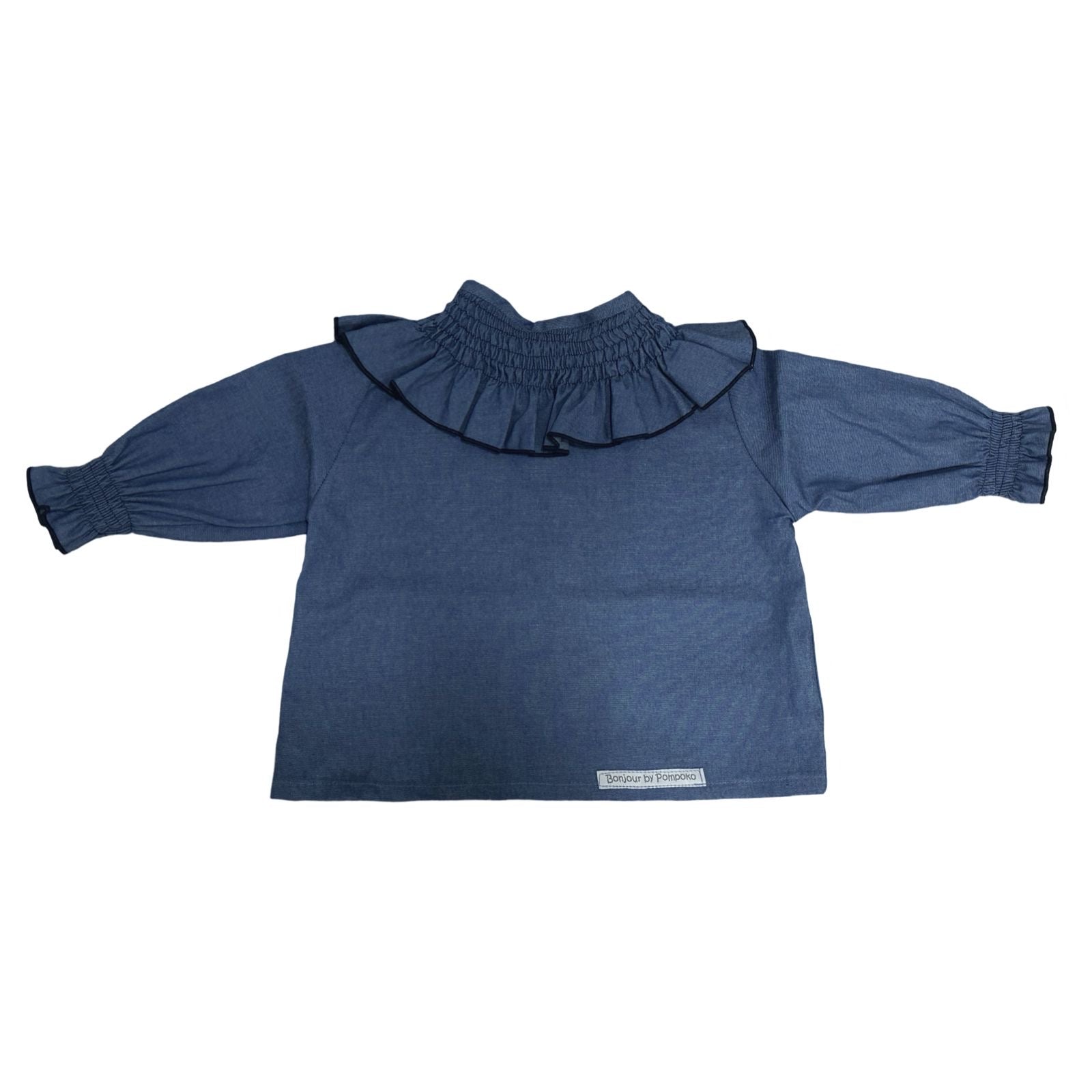 Blusa Denim Blue