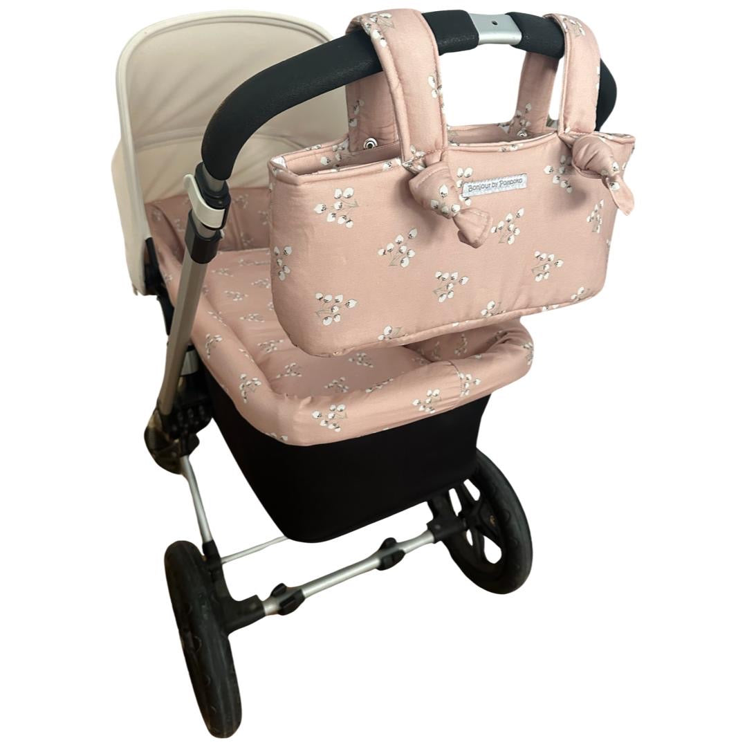 Mini Flor de Algodón Rosa