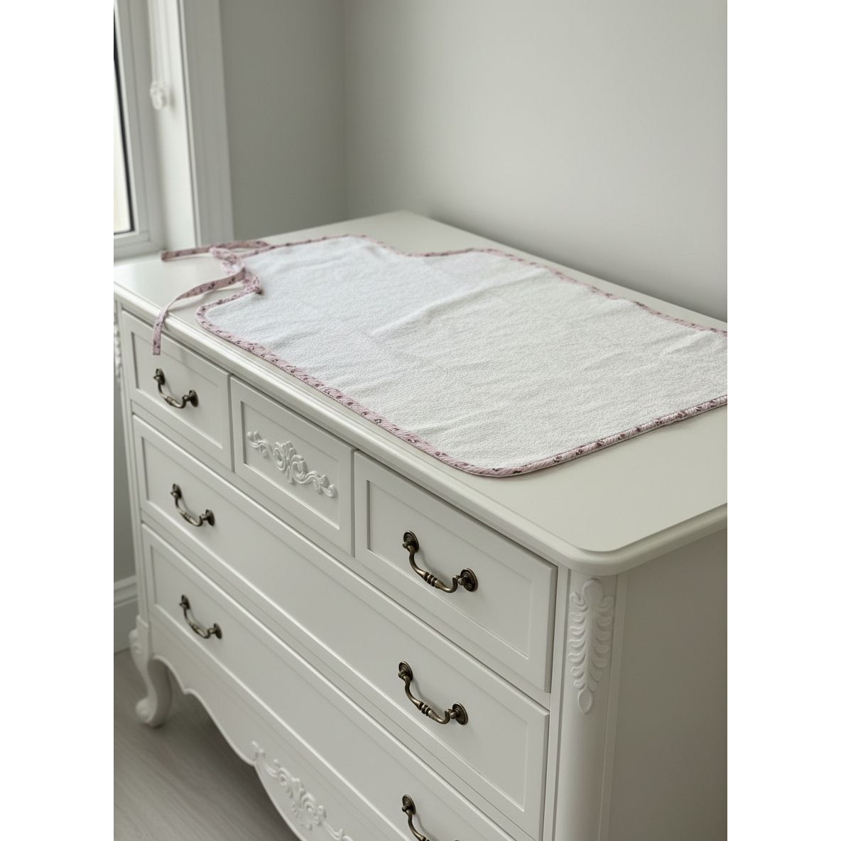 Cambiador Petal Stripe Pink