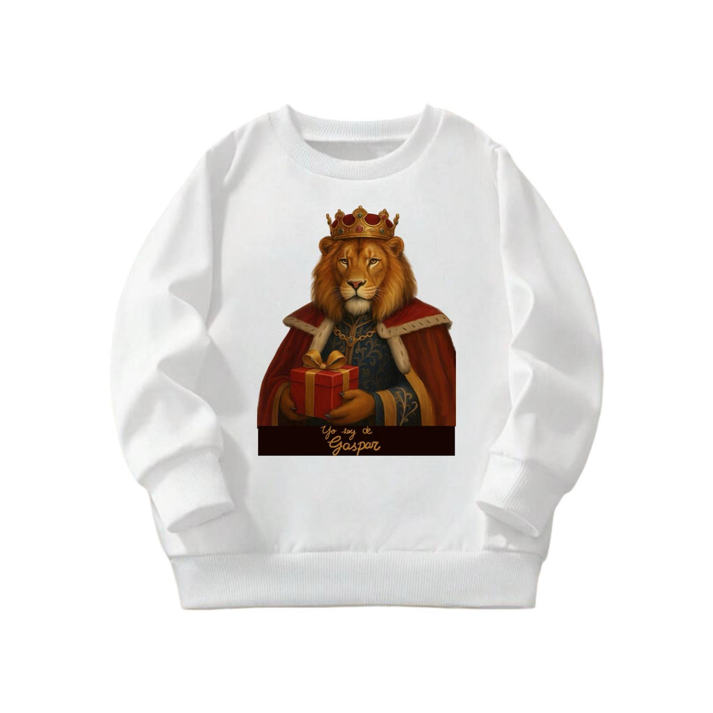 Sudadera Gaspar Blanca Niño