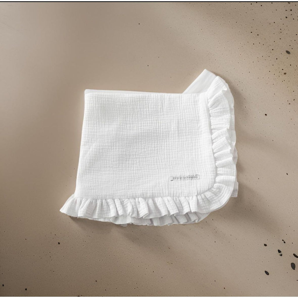 Manta Arrullo Polar Blanca