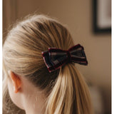 Lazo Kensington con terciopelo burdeos