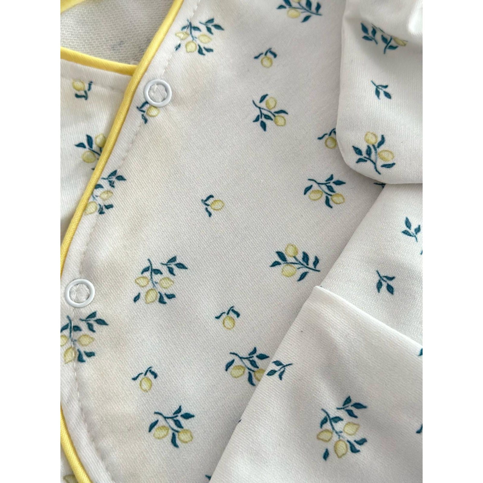 Pijama New Born Limón