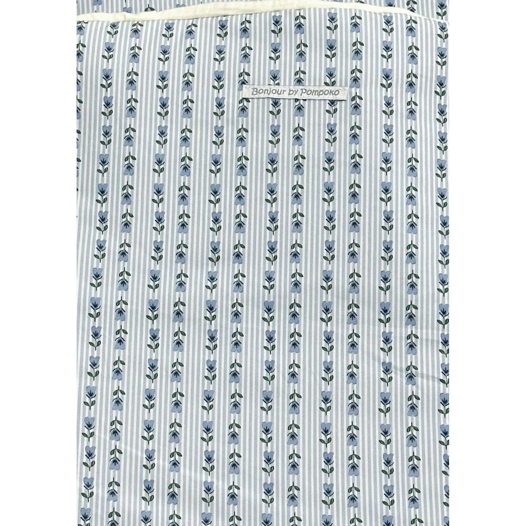 Saco Capazo Entretiempo Petal Stripe Blue