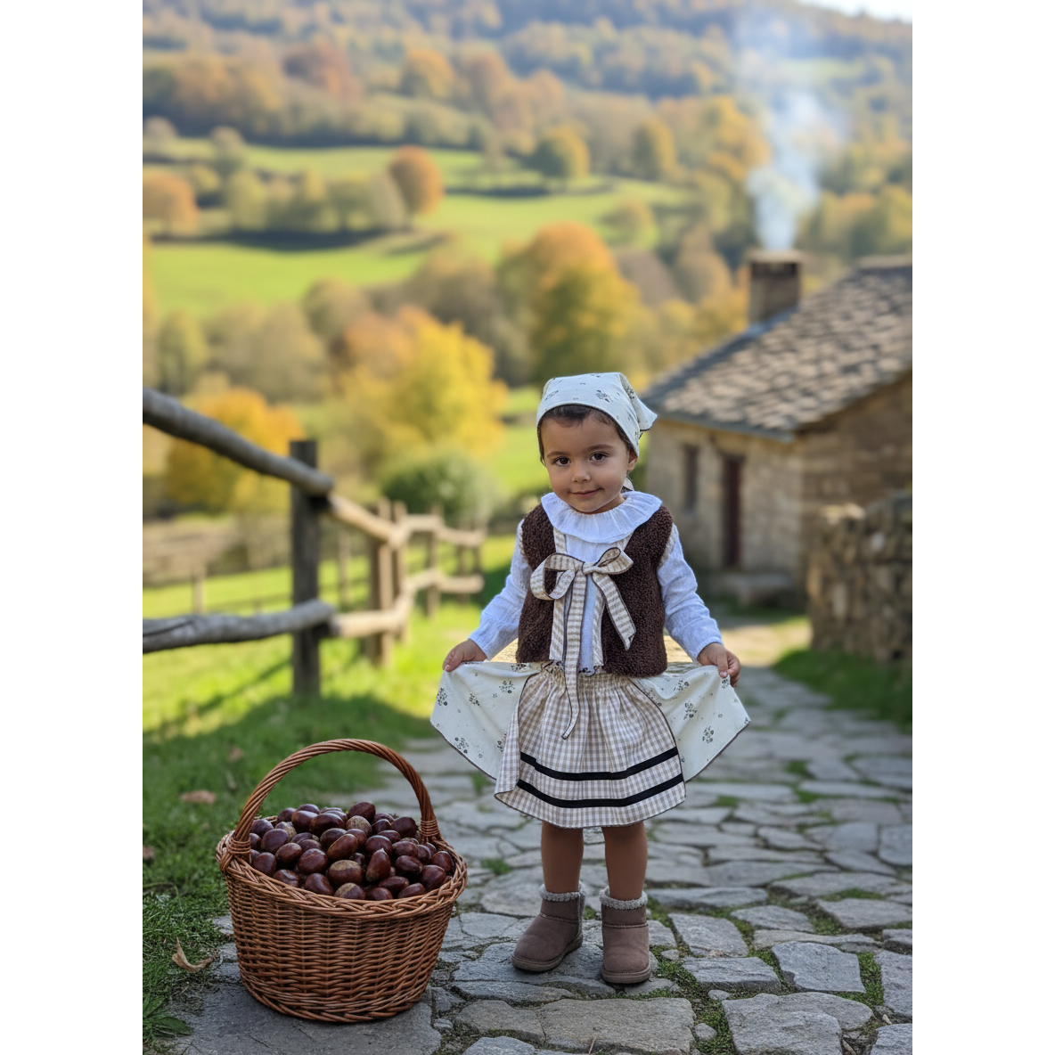 Traje Pastora Carboncillo