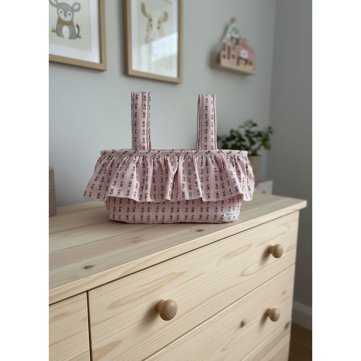 Mini Petal Stripes Pink