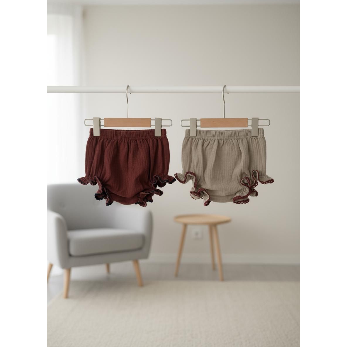 Cubrepañal Castaña