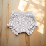 Shorts de punto Crudo Brisa