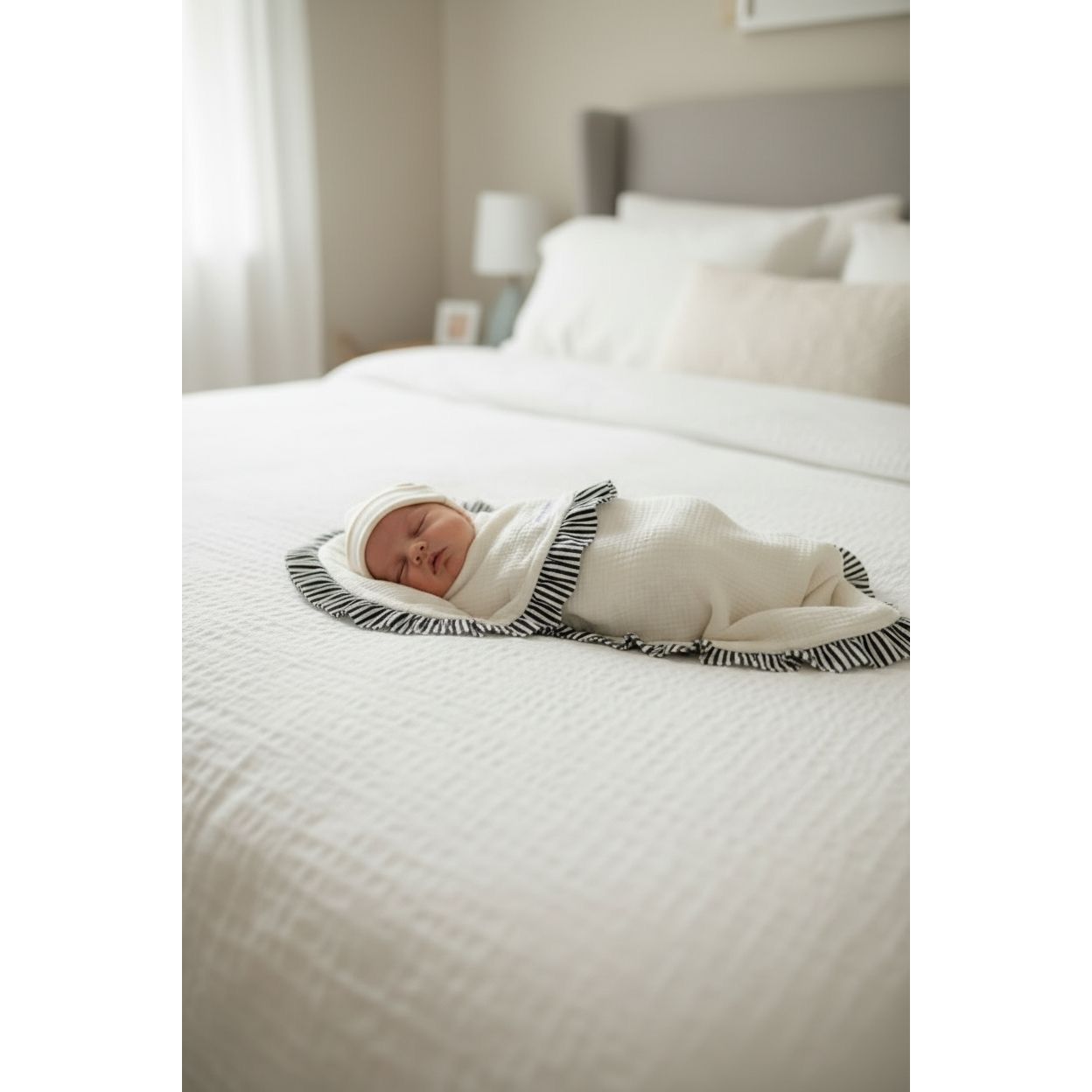 Manta Arrullo Polar Regaliz