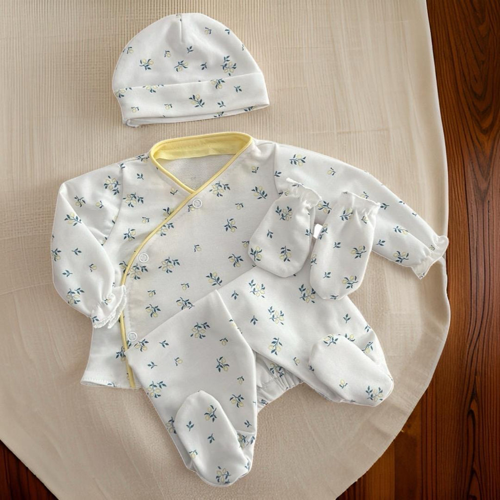 Pijama New Born Limón