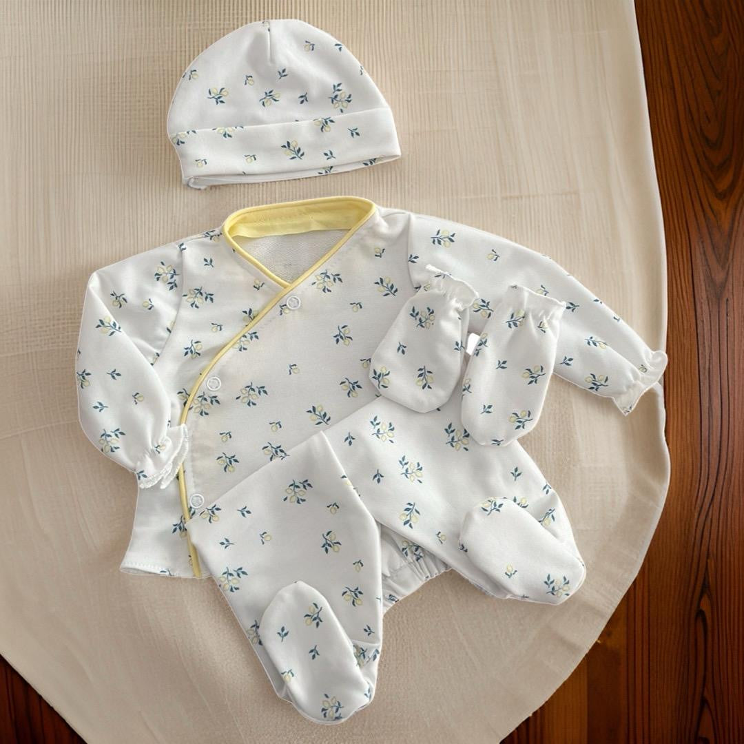 Pijama New Born Limón