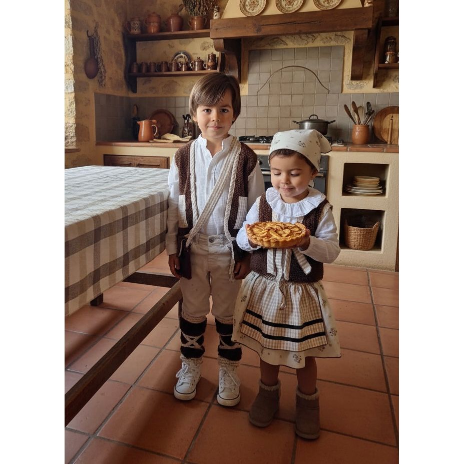 Traje Pastora Carboncillo