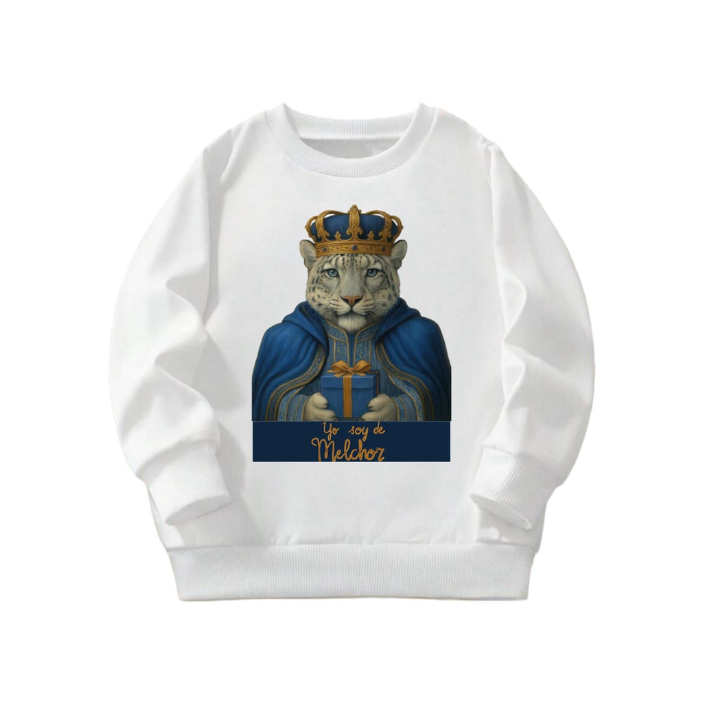 Sudadera Melchor Blanca Niño