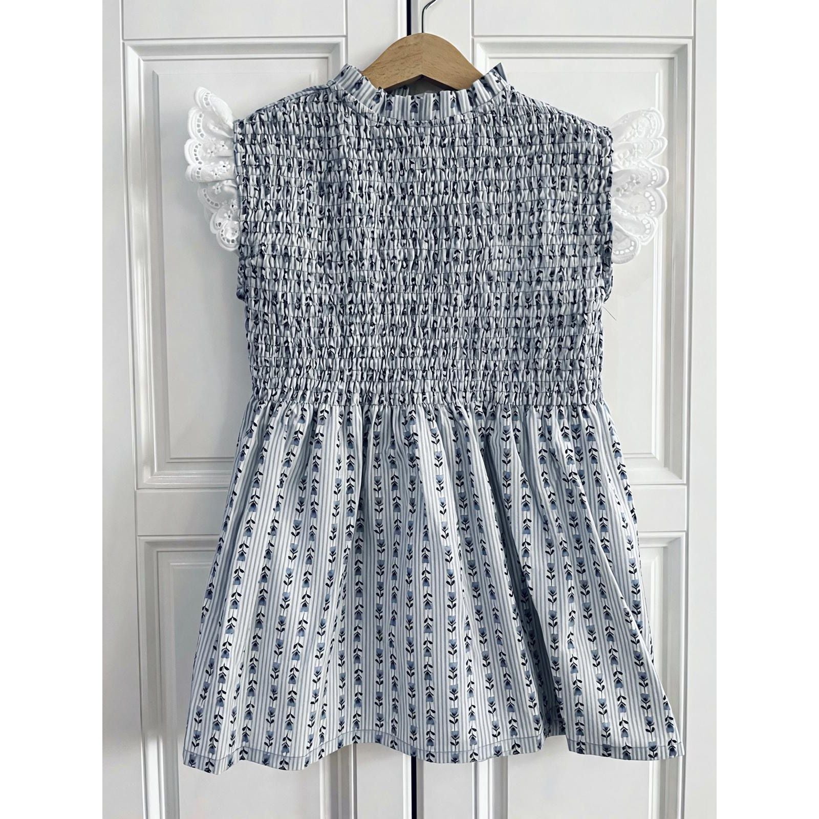 Vestido Petal Blue