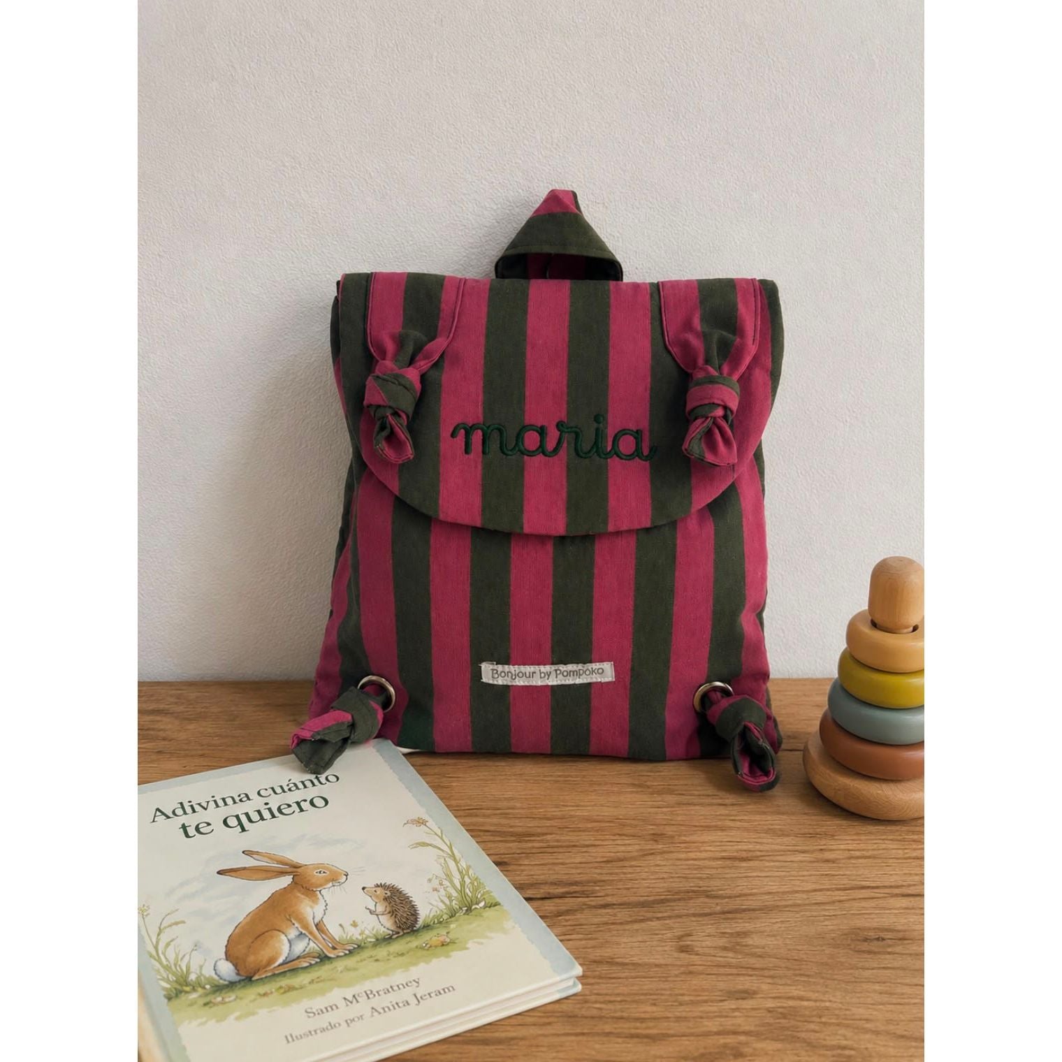 Mochila Preescolar – Bonjour by Pompoko