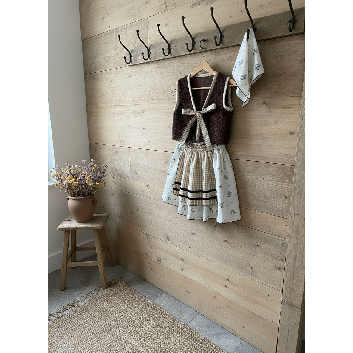 Traje Pastora Carboncillo