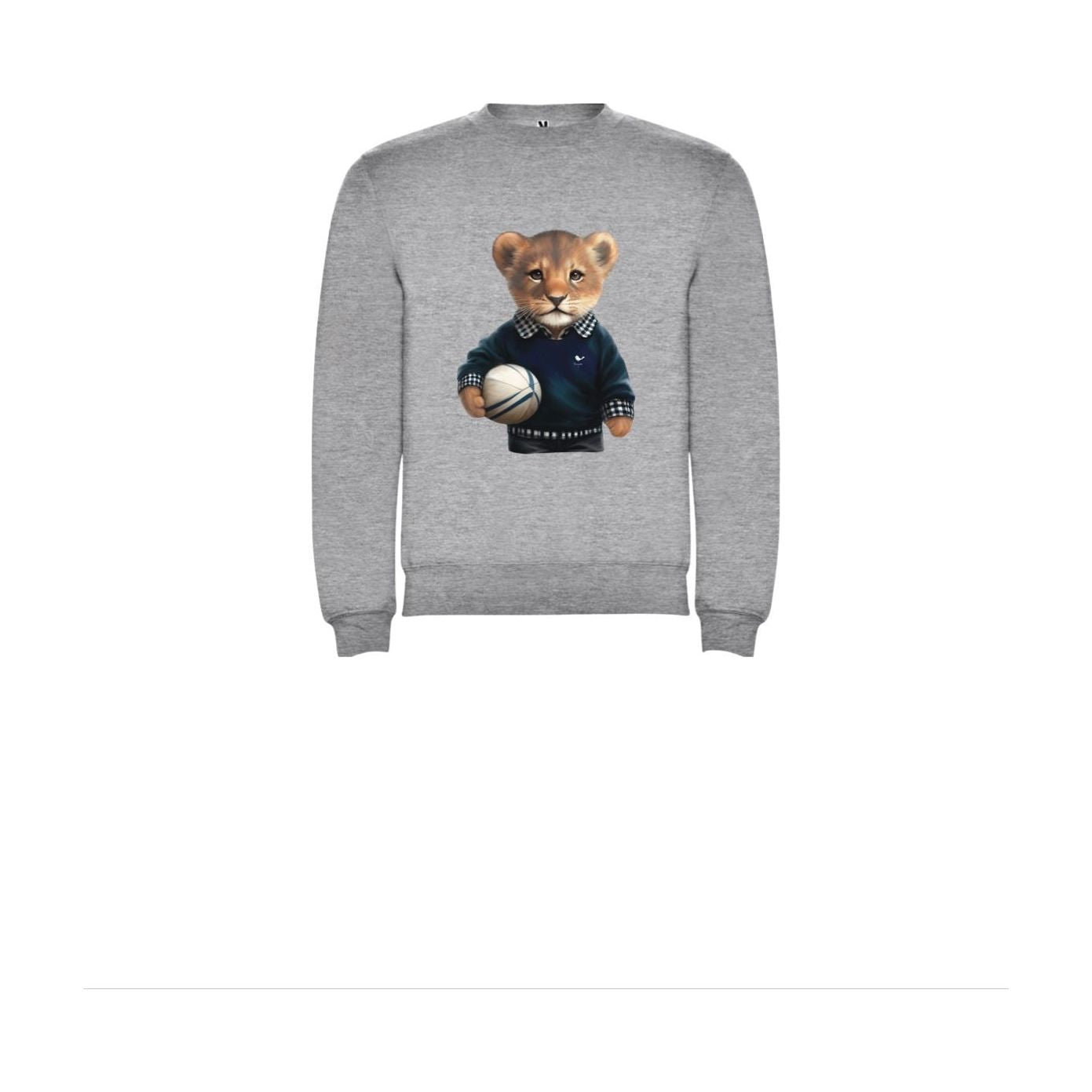 Sudadera Leoncillo Gris