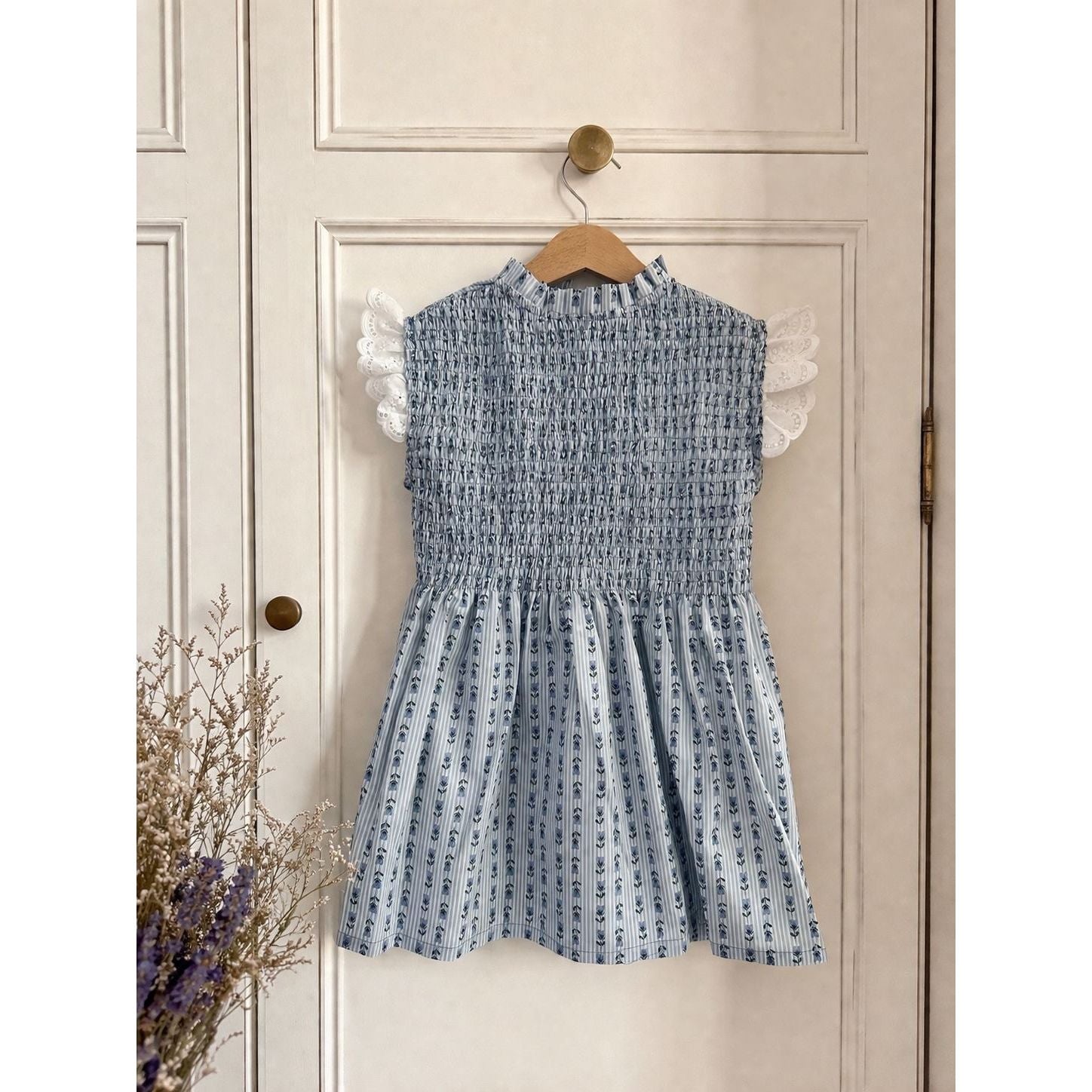 Vestido Petal Blue