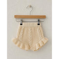 Shorts de punto Crudo