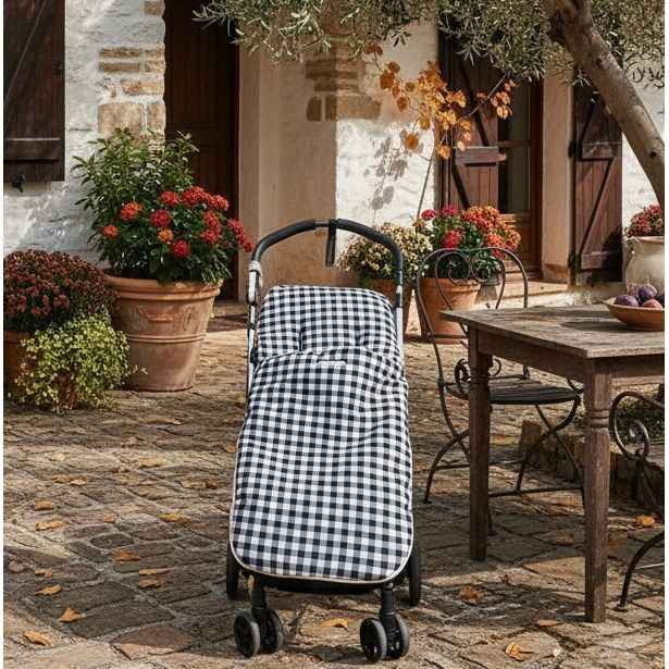 Saco de Entretiempo Silla Vichy Negro Plus