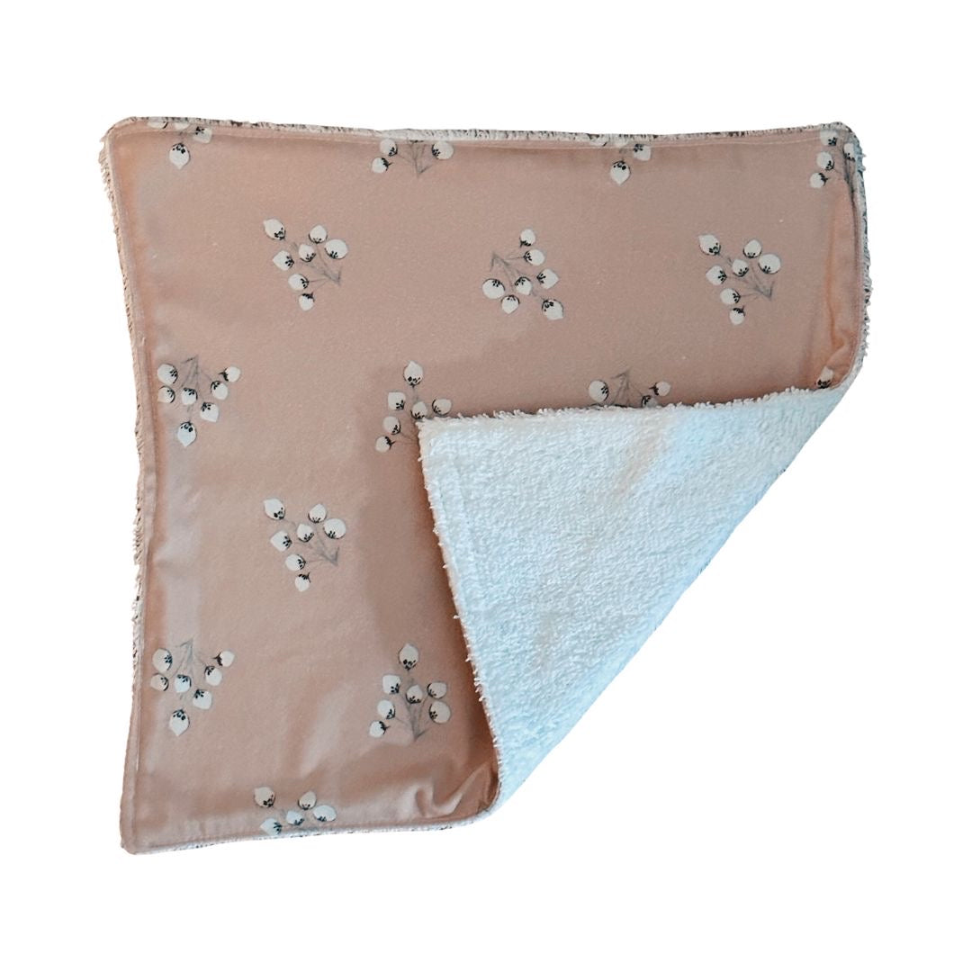 Secababitas Flor de Algodón Rosa