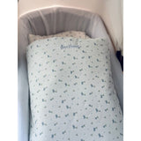 Saco Capazo Entretiempo Sweet Blue Flower
