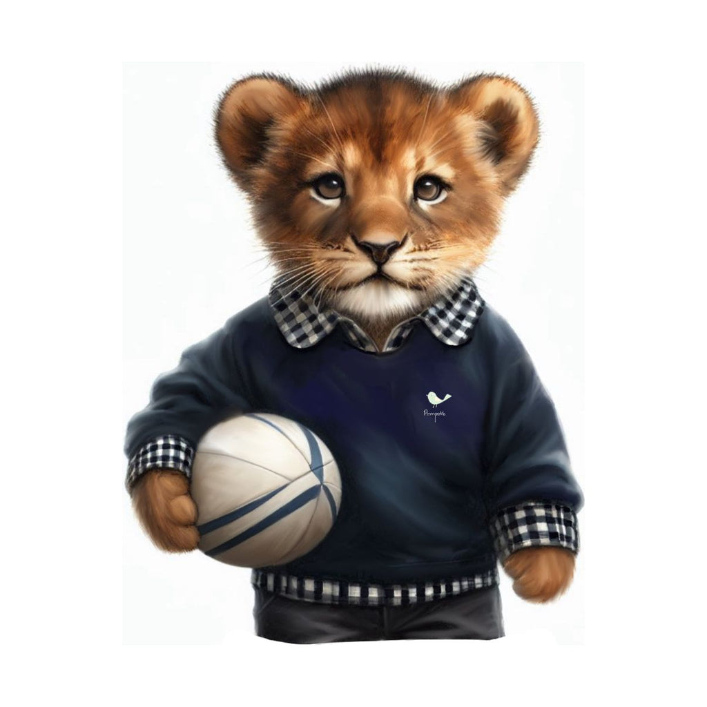 Sudadera Leoncillo Blanca