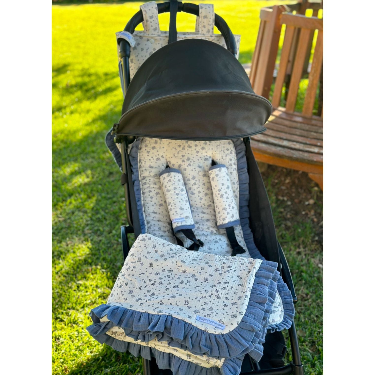 Manta Arrullo Polar Salvia