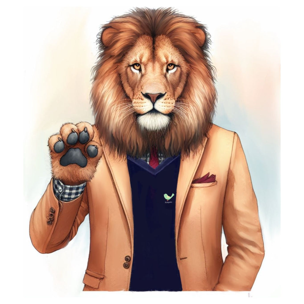 Sudadera León Papá Marino