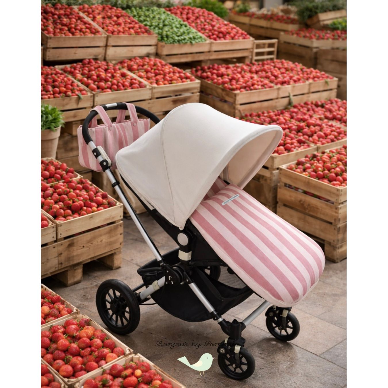 Saco Silla Entretiempo Strawberry Milk Gum