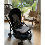 Colchoneta Universal Vichy Negro