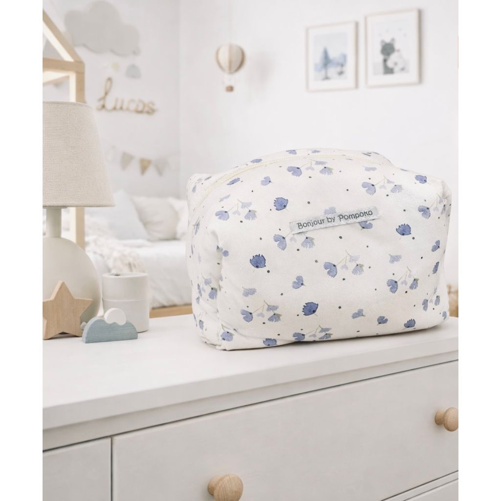 Neceser Flor Japón Acero