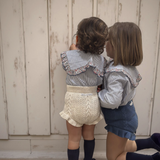 Shorts de punto Crudo Brisa