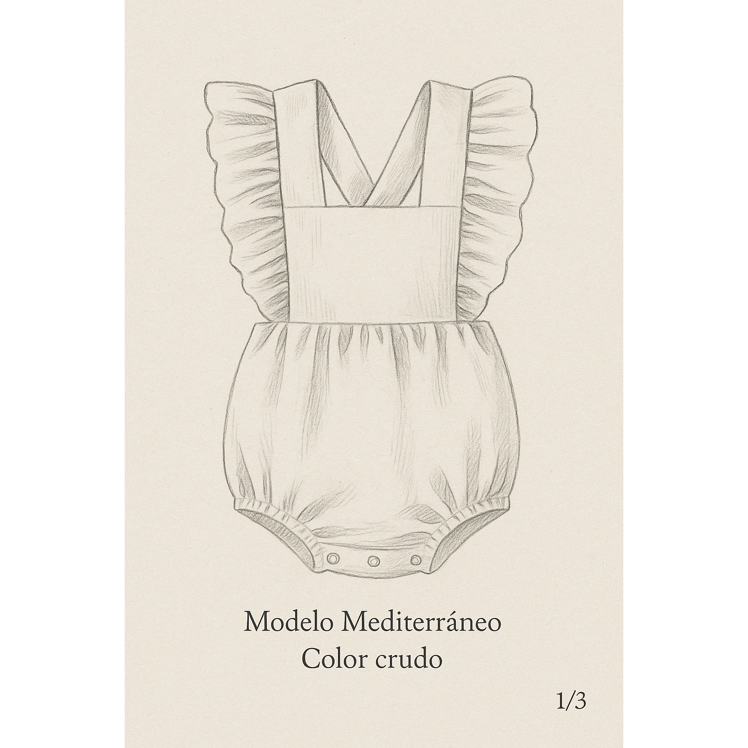 Pelele Mediterráneo Crudo