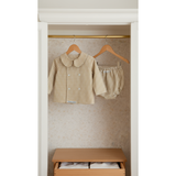 Cubrepañal Vichy Camel