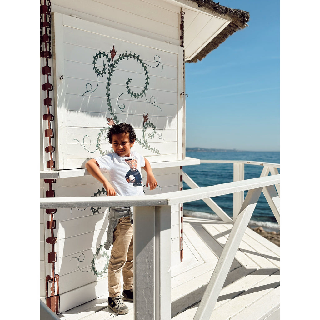 Camiseta Leoncillo Blanca