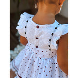 Traje de Flamenca Niña bordado