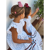 Traje de Flamenca Niña bordado
