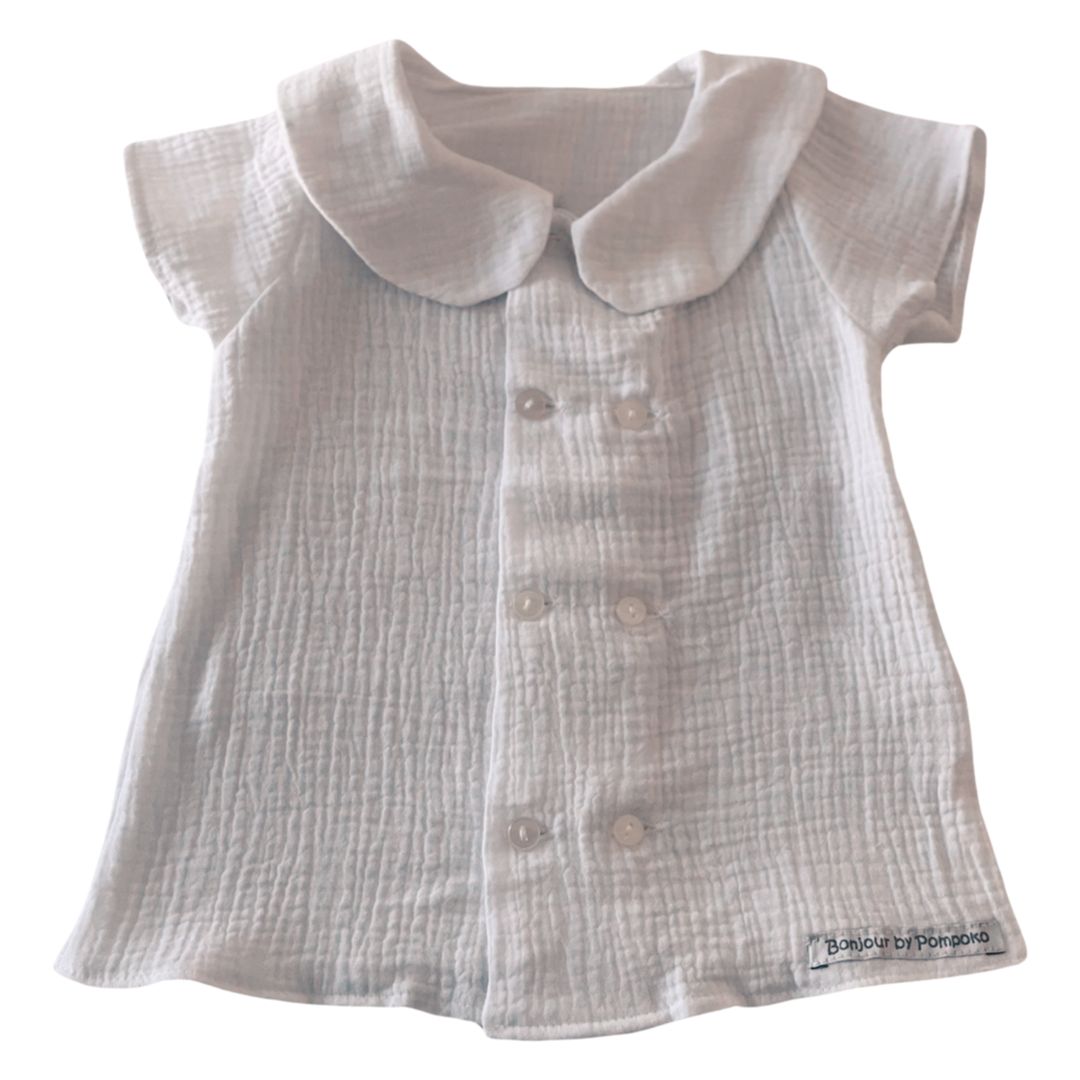 Blusa Bambula Cruzada