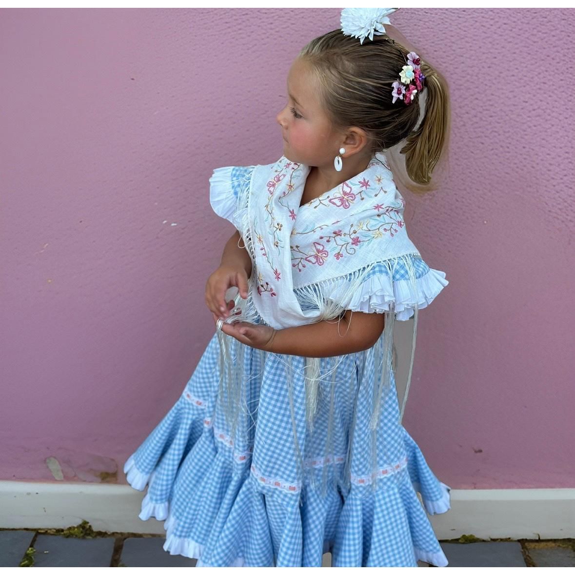 Traje de Flamenca Niña – Bonjour by Pompoko - Main Image