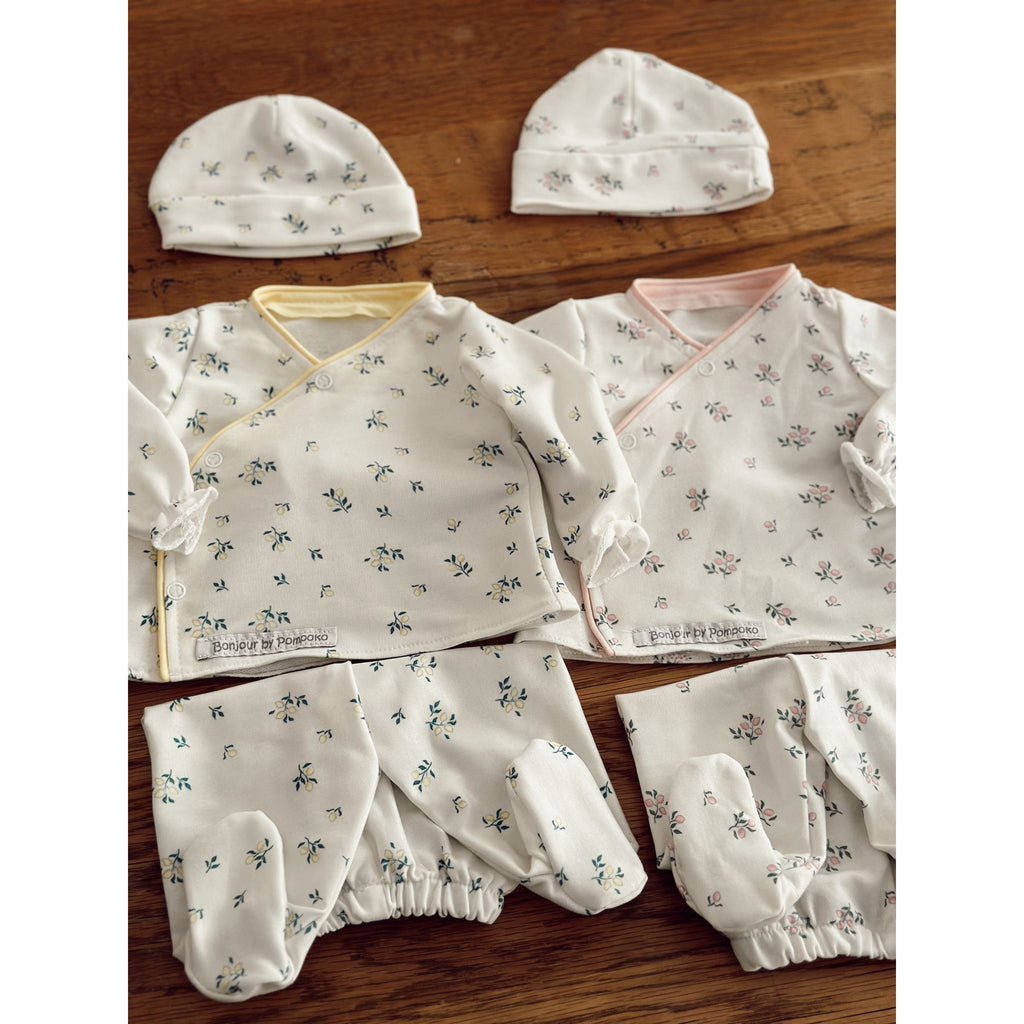 Pijama New Born Limón