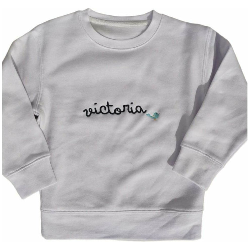 Sudadera Personalizada Blanca Niño