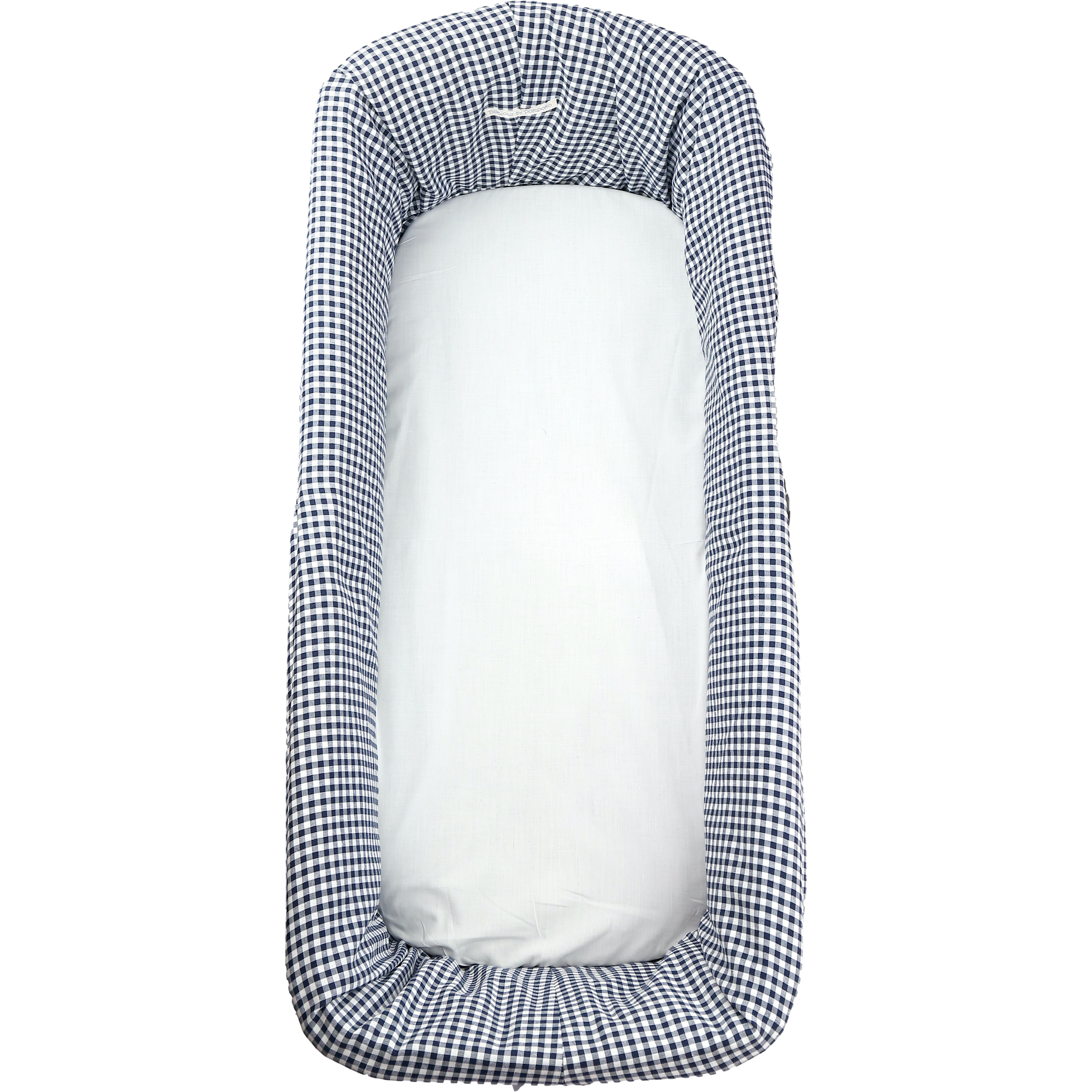 Lavender Cubrecapazo Vichy Azul Marino