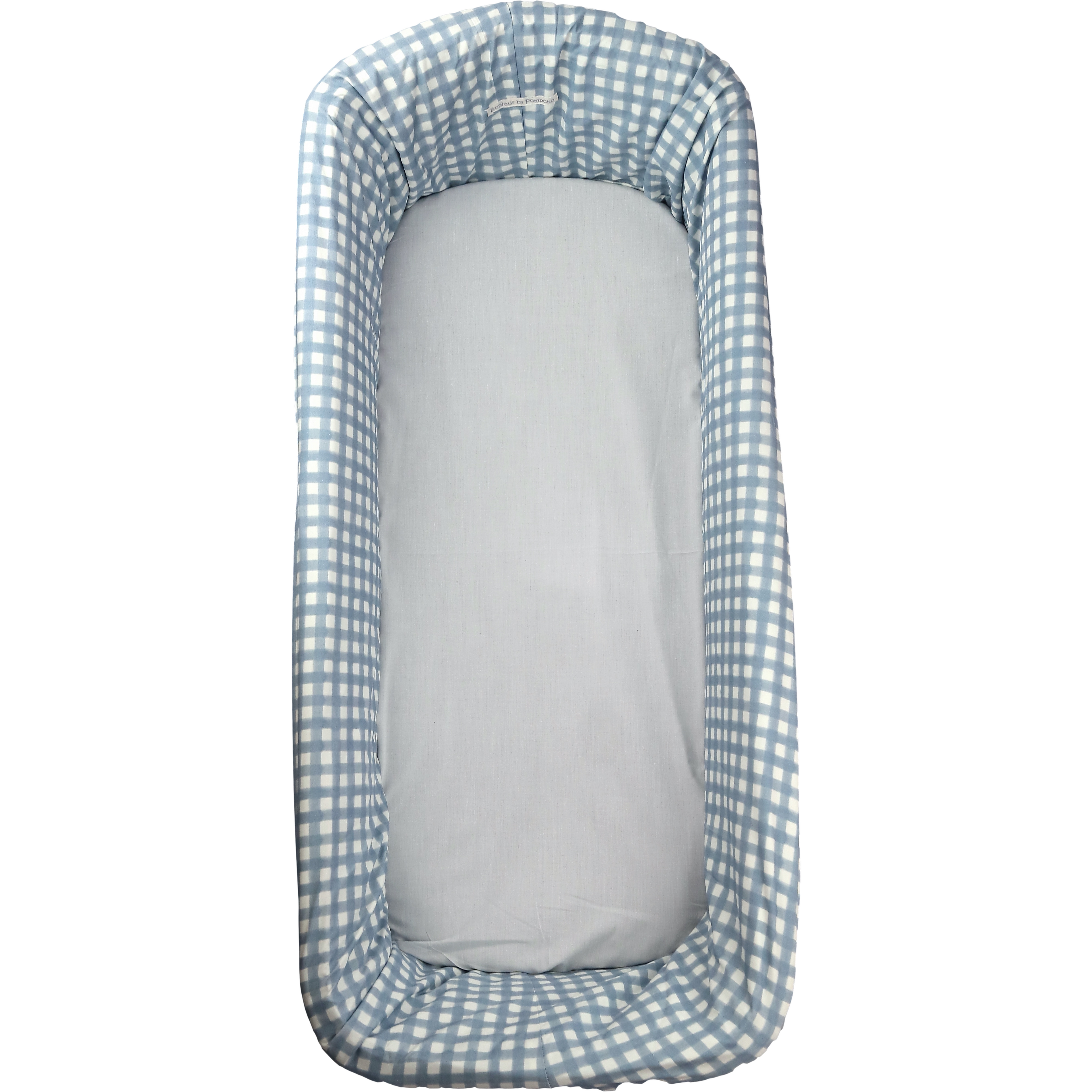 Gray Cubrecapazo Acuarela Azul Acero